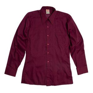KappAhl (Sweden) 70s Vintage, Pointed Collar